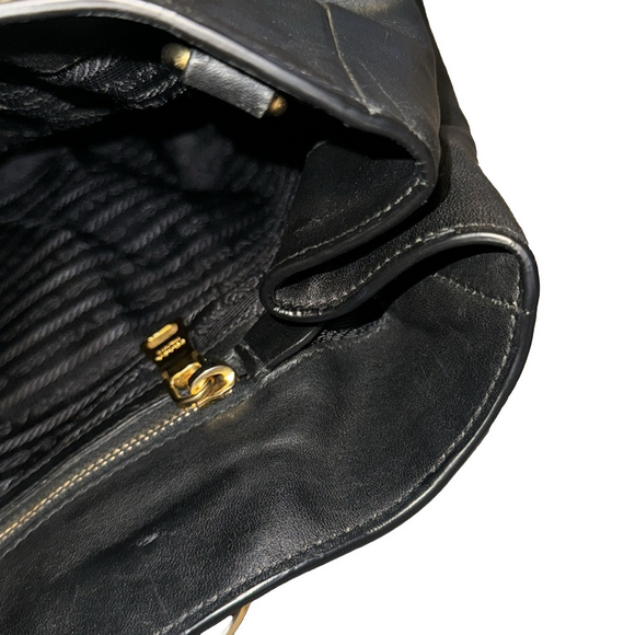 PRADA SOFT CALF TOTE & SHOULDER BAG - Picture 12 of 16